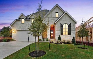 New construction Single-Family house 346 Five Mile Creek Way, Kyle, TX 78640 Oxford Plan- photo 1