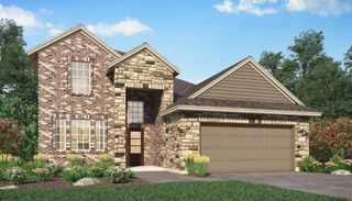 New construction Single-Family house 236 Mountain Knolls Lane, Willis, TX 77378 Larkspur II- photo