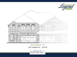 New construction Townhouse house 3517 Knightly Drive, Lewisville, TX 75056 Building 10 Unit 7B- photo 1