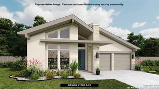 New construction Single-Family house 1881 Luna Street, New Braunfels, TX 78132 Design 2178E- photo