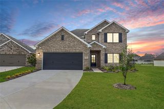New construction Single-Family house 9702 Migrant Hawker Court, Conroe, TX 77385 - photo 1