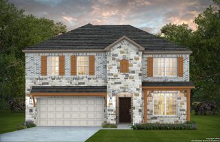New construction Single-Family house 12267 Black Hat, San Antonio, TX 78254 Caldwell- photo 1