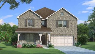 New construction Single-Family house 1214 Rothland Lane, Red Oak, TX 75154 Hawthorn II W- photo 1