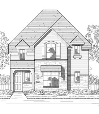 New construction Single-Family house 3808 Stars Street, Celina, TX 75078 Belmont Plan- photo