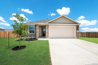 New construction Single-Family house 801 Riviera Court, Seguin, TX 78155 Bradwell- photo