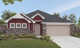New construction Single-Family house 509 Bobcat Creek Dr, Jarrell, TX 76537 Landmark Series - Kimbell- photo 1
