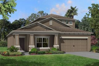 New construction Single-Family house 38413 Pindos Drive, Dade City, FL 33525 Picasso Bonus- photo
