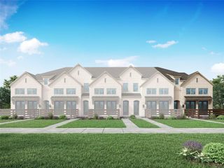 New construction Townhouse house 3716 Queen Road, Sherman, TX 75090 Casey Plan- photo 1
