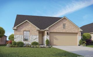 New construction Single-Family house 2048 Adeline Way, New Braunfels, TX 78130 Enclave Series - Bali- photo