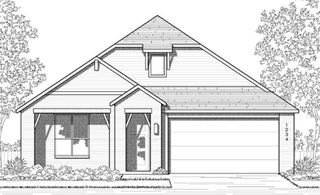 New construction Single-Family house 12334 Grassy Bend Drive, Mont Belvieu, TX 77523 Matisse Plan- photo 1