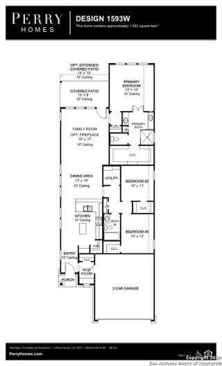 New construction Single-Family house 131 Endurance Drive, Kyle, TX 78640 Design 1593W- photo