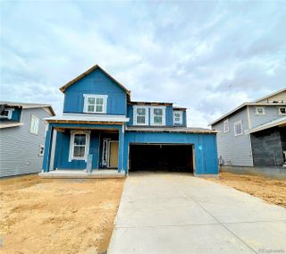 New construction Single-Family house 24483 E Adriatic Drive, Aurora, CO 80018 Harvest Ridge- photo