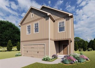 New construction Single-Family house 407 Station Overlook Drive, Auburn, GA 30011 Pembroke- photo 1