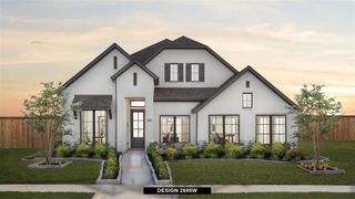 New construction Single-Family house 31130 Crescent Hill Drive, Fulshear, TX 77441 Design 2695W- photo