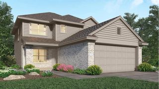 New construction Single-Family house 1517 San Sebastien Drive, Conroe, TX 77301 Hawthorn II- photo 1