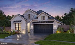 New construction Single-Family house 9518 Turnstone Drive, Manvel, TX 77578 Nantucket- photo