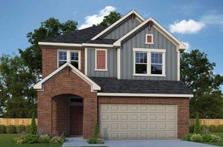 New construction Single-Family house 11438 Gossamer Wing Lane, Cypress, TX 77433 The Beckley- photo