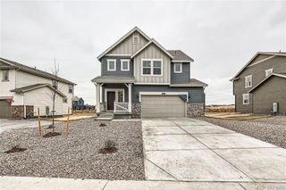 New construction Single-Family house 1182 Corkbark Drive, Elizabeth, CO 80107 Flatiron- photo