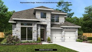 New construction Single-Family house 112 Monrovia Way, Liberty Hill, TX 78642 Design 2722H- photo
