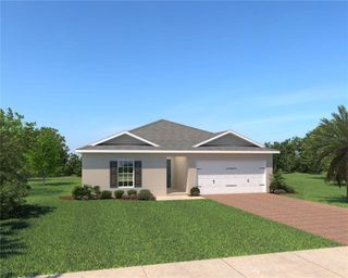 New construction Single-Family house 1593 Finnigan Circle, Haines City, FL 33844 Mahogany- photo 1