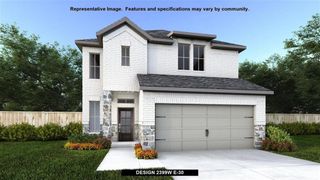 New construction Single-Family house 345 Rockrose Path, Willis, TX 77318 Design 2399W- photo 1