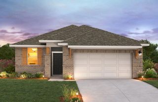 New construction Single-Family house 917 Palo Brea Loop, Hutto, TX 78634 Brodie Homeplan- photo 1