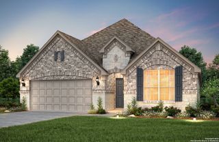New construction Single-Family house 12235 Black Hat, San Antonio, TX 78254 Sheldon- photo 1