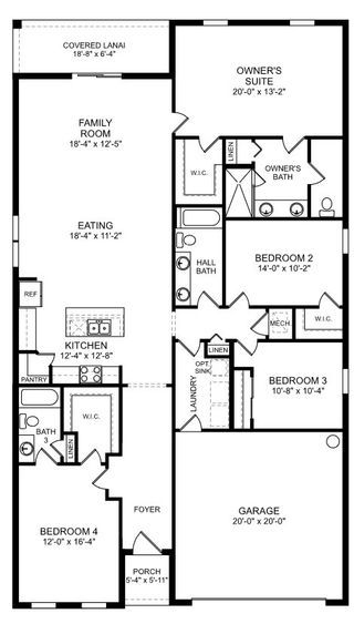 New construction Single-Family house 419 Quayside Avenue, Mascotte, FL 34753 The Webber- photo 1