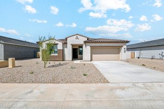 New construction Single-Family house 47482 W Cansados Road, Maricopa, AZ 85139 Topaz Homeplan- photo