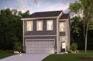 New construction Townhouse house 79 Toter Trace, Dawsonville, GA 30534 Sawnee- photo