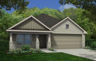 New construction Single-Family house 8415 Calico Pennant Way, Fulshear, TX 77441 The Oakshire- photo 1