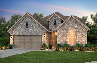 New construction Single-Family house 2181 Steerhead Trail, New Braunfels, TX 78132 Mooreville- photo 1