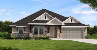 New construction Single-Family house 122 Westfield St, Hutto, TX 78634 Larue (2525-CV-50)- photo 1