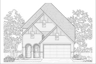 New construction Single-Family house 27295 Lombard Wood Drive, Magnolia, TX 77354 Everleigh Plan- photo 1