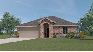New construction Single-Family house 900 Tuxford Dr, Ennis, TX 75119 1566 San Antonio- photo