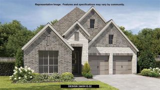 New construction Single-Family house 12350 Palmetto Drive, Mont Belvieu, TX 77523 Design 2443H- photo 1
