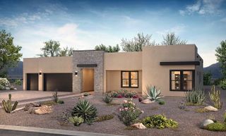 New construction Single-Family house 34213 N Borgata Trl, Queen Creek, AZ 85144 Plan 7523 Exterior A- photo