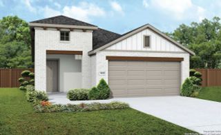 New construction Single-Family house 2041 Flametree Avenue, New Braunfels, TX 78132 Journey Series - Compass- photo 1