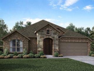 New construction Single-Family house 2733 Ben Thomas Street, Burleson, TX 76028 Lansing A8-1 - Front Entry- photo 1