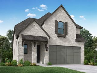New construction Single-Family house 1600 Whispering Meadow Drive, Van Alstyne, TX 75495 Lyndhurst Plan- photo 1