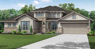 New construction Single-Family house 1105 Blanket Flower Dl, Georgetown, TX 78628 Newport (3142-CL-60)- photo
