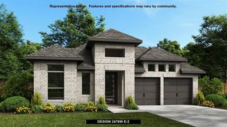 New construction Single-Family house 5615 Water Lilies Drive, Manvel, TX 77583 Design 2476W- photo