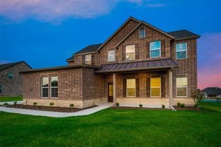New construction Single-Family house 151 Spicewood Trail, Rhome, TX 76078 Camellia- photo 1