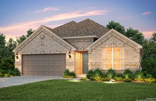 New construction Single-Family house 2185 Steerhead Trail, New Braunfels, TX 78132 Sheldon- photo 1