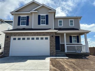 New construction Single-Family house 3755 Candlewood Drive, Johnstown, CO 80534 Coral II- photo 1