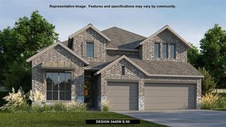 New construction Single-Family house 9807 Chapman Trail, Iowa Colony, TX 77578 Design 3445W- photo 1