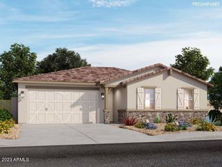 New construction Single-Family house 16017 W Smoketree Drive, Surprise, AZ 85387 Cedar- photo