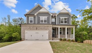 New construction Single-Family house 22 Roxberry Glen, Dallas, GA 30157 The Willow D- Unfinished Basement - photo