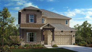 New construction Single-Family house 708 Great Lawn Bnd, Liberty Hill, TX 78642 Parmer- photo 1