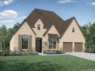 New construction Single-Family house 10030 Sarah Place, Boerne, TX 78006 216 Plan- photo